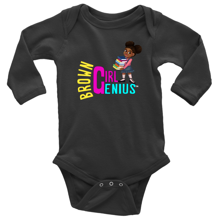 Brown Girl genius Baby bodysuit